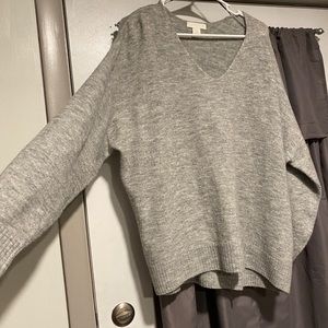 Gray sweater
